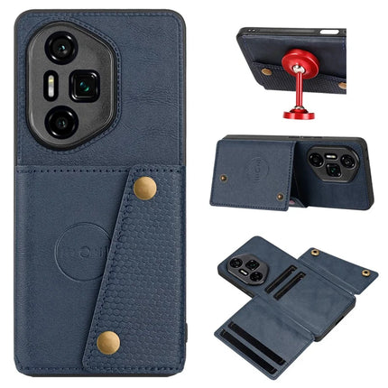 For Honor 300 Ultra Case with Card Slots Kickstand Leather + TPU Phone Cover
