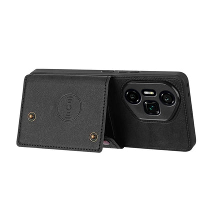 For Honor 300 Ultra Case with Card Slots Kickstand Leather + TPU Phone Cover