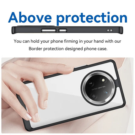 For Honor X9c 5G / Magic7 Lite 5G / X60 Pro 5G Case TPU + Acrylic Protective Clear Phone Cover