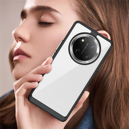 For Honor X9c 5G / Magic7 Lite 5G / X60 Pro 5G Case TPU + Acrylic Protective Clear Phone Cover