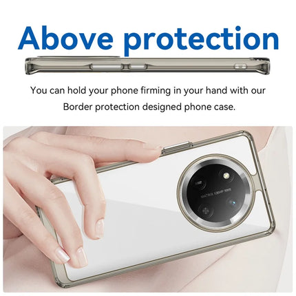 For Honor X9c 5G / Magic7 Lite 5G / X60 Pro 5G Case TPU + Acrylic Protective Clear Phone Cover