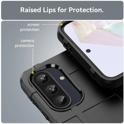 For Samsung Galaxy A56 5G / A36 5G Case Grid Design Soft TPU Scratch-Proof Phone Cover
