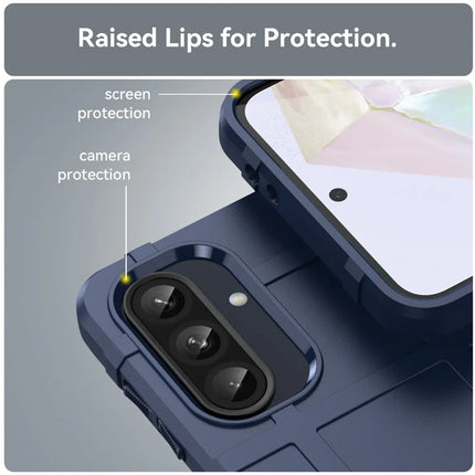 For Samsung Galaxy A56 5G / A36 5G Case Grid Design Soft TPU Scratch-Proof Phone Cover