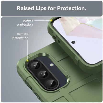 For Samsung Galaxy A56 5G / A36 5G Case Grid Design Soft TPU Scratch-Proof Phone Cover