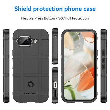 For Google Pixel 9a Case Grid Design Soft TPU Scratch-Proof Phone Cover