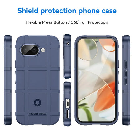 For Google Pixel 9a Case Grid Design Soft TPU Scratch-Proof Phone Cover