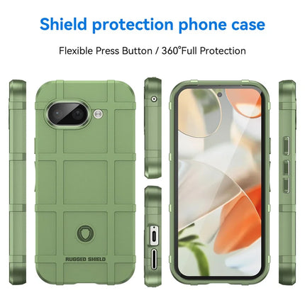 For Google Pixel 9a Case Grid Design Soft TPU Scratch-Proof Phone Cover