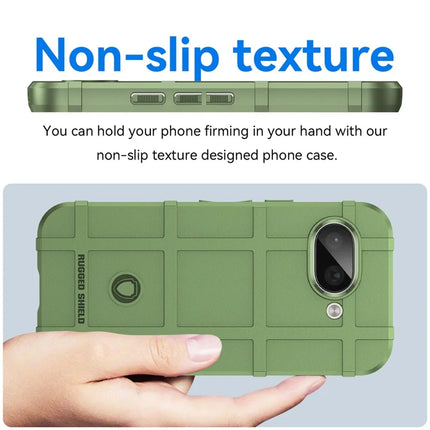 For Google Pixel 9a Case Grid Design Soft TPU Scratch-Proof Phone Cover
