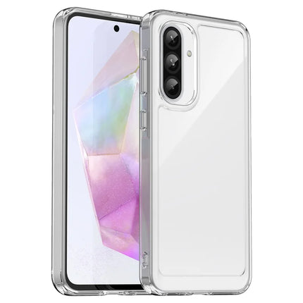 For Samsung Galaxy A56 5G Case TPU Shockproof Phone Back Cover - Transparent