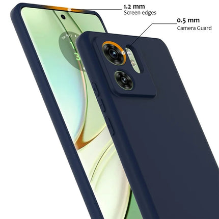 For Motorola Edge (2023) 5G Case Compatible with MagSafe Liquid Silicone Phone Cover with Lanyard