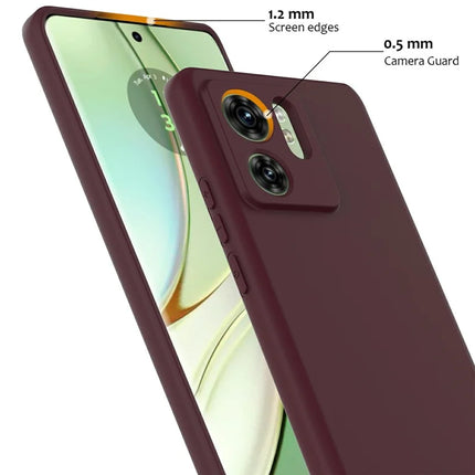 For Motorola Edge (2023) 5G Case Compatible with MagSafe Liquid Silicone Phone Cover with Lanyard