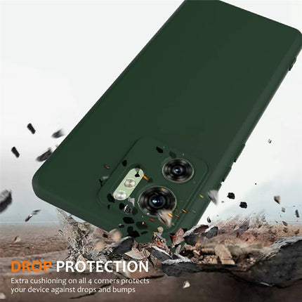 For Motorola Edge (2023) 5G Case Compatible with MagSafe Liquid Silicone Phone Cover with Lanyard