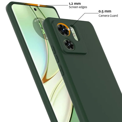 For Motorola Edge (2023) 5G Case Compatible with MagSafe Liquid Silicone Phone Cover with Lanyard