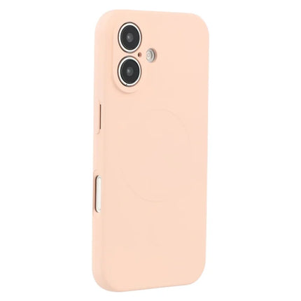 For iPhone 16 Plus Case Compatible with MagSafe Shockproof TPU Phone Cover - Pink
