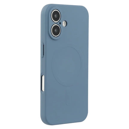 For iPhone 16 Plus Case Compatible with MagSafe Shockproof TPU Phone Cover - Blue