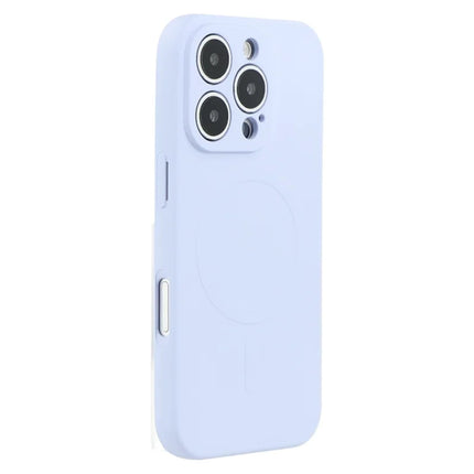 For iPhone 16 Pro Max Case Compatible with MagSafe Shockproof TPU Phone Cover - Light Purple