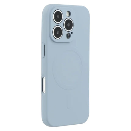 For iPhone 16 Pro Max Case Compatible with MagSafe Shockproof TPU Phone Cover - Baby Blue