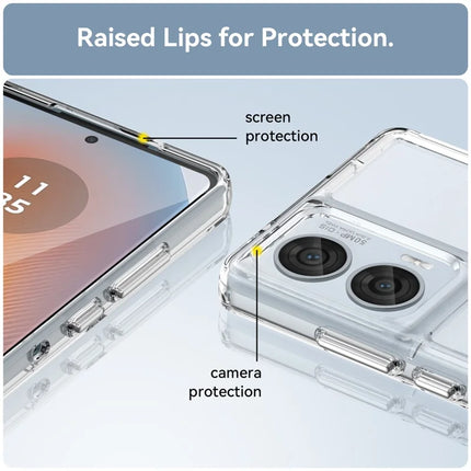 For Motorola Edge 50 Fusion 5G Case TPU Shockproof Phone Back Cover