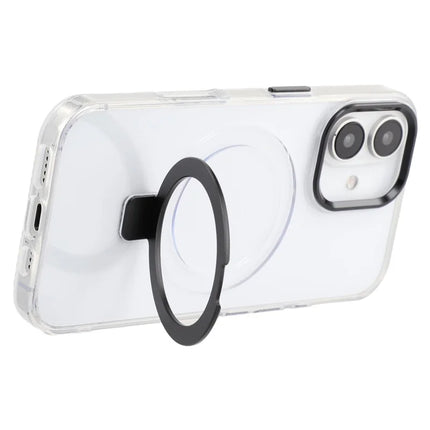 For iPhone 16 Case Compatible with MagSafe Kickstand TPU + PC Clear Phone Cover