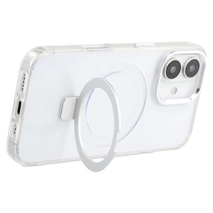 For iPhone 16 Case Compatible with MagSafe Kickstand TPU + PC Clear Phone Cover