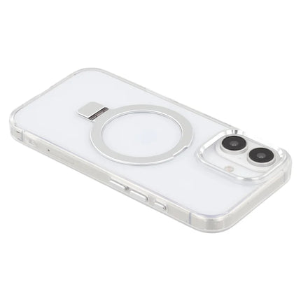 For iPhone 16 Case Compatible with MagSafe Kickstand TPU + PC Clear Phone Cover