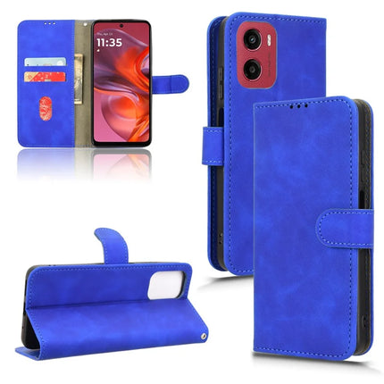 For Motorola Moto G05 4G Leather Case Skin Feel Anti Drop Wallet Flip Phone Cover