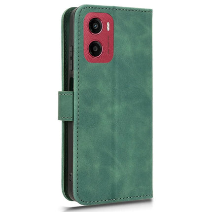 For Motorola Moto G05 4G Leather Case Skin Feel Anti Drop Wallet Flip Phone Cover