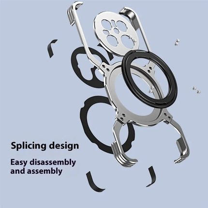 For Huawei Mate 70 Kickstand Case Metal Bumper Magnetic Phone Cover