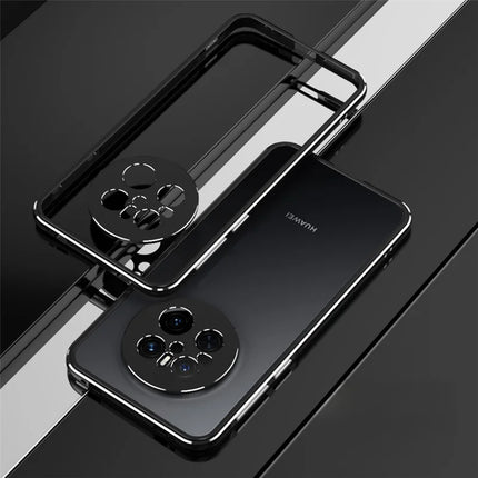 For Huawei Mate 70 Bumper Case Metal Frame Phone Cover with Camera Lens Guard