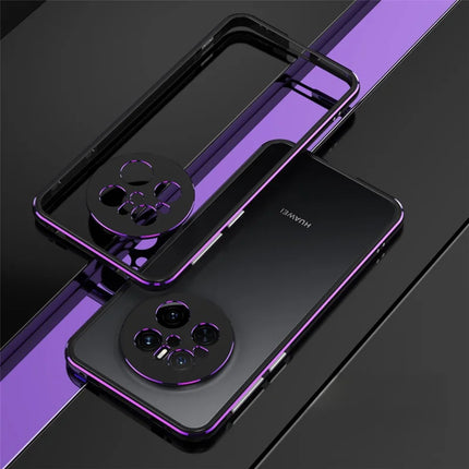 For Huawei Mate 70 Bumper Case Metal Frame Phone Cover with Camera Lens Guard