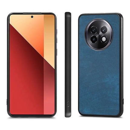 For Realme 13+ 5G Case Shockproof Slim Retro Leather Phone Back Cover