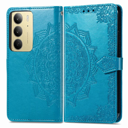 For Realme C75 Wallet Case Mandala Flower Leather Phone Cover Stand