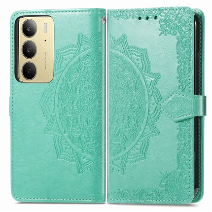For Realme C75 Wallet Case Mandala Flower Leather Phone Cover Stand