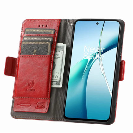For Realme C75 Case CASENEO 002 Series RFID Blocking Leather Wallet Stand Phone Cover