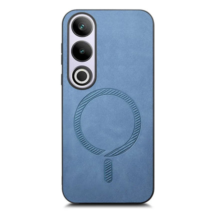 For OnePlus Nord CE4 5G / OnePlus Ace 3V 5G Leather Back Case Compatible with MagSafe Skin-touch Phone Cover