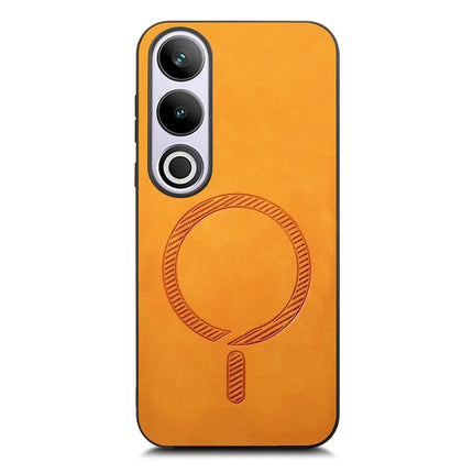 For OnePlus Nord CE4 5G / OnePlus Ace 3V 5G Leather Back Case Compatible with MagSafe Skin-touch Phone Cover