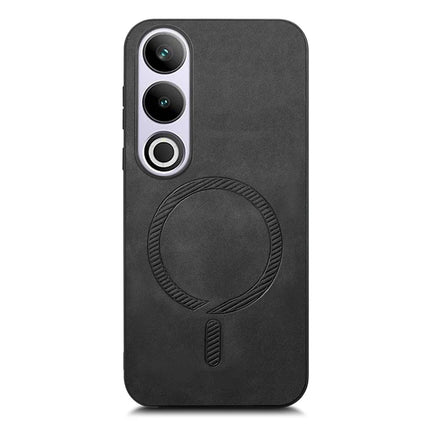 For OnePlus Nord CE4 5G / OnePlus Ace 3V 5G Leather Back Case Compatible with MagSafe Skin-touch Phone Cover