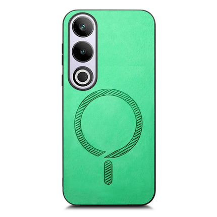 For OnePlus Nord CE4 5G / OnePlus Ace 3V 5G Leather Back Case Compatible with MagSafe Skin-touch Phone Cover