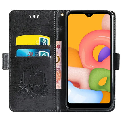 For OnePlus Ace 5 5G / Ace 5 Pro 5G Leather Case Flower Imprint Wallet Phone Cover with Side Buckle