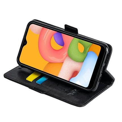 For OnePlus Ace 5 5G / Ace 5 Pro 5G Leather Case Flower Imprint Wallet Phone Cover with Side Buckle