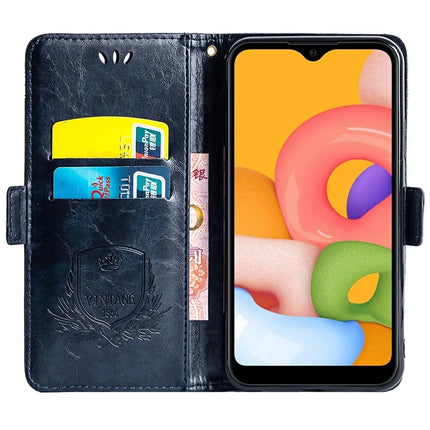 For Honor 300 Leather Case Flower Imprint Wallet Phone Cover with Side Buckle