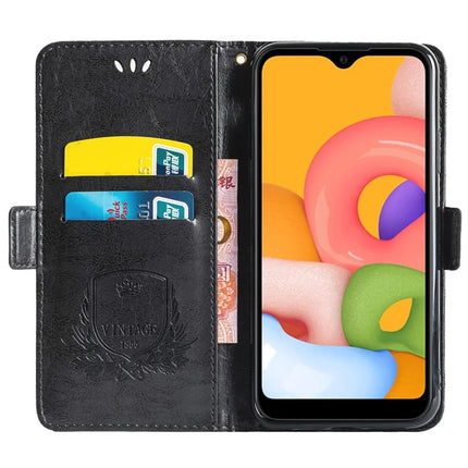 For Honor Magic7 Lite 5G / X9c 5G / X60 Pro 5G Leather Case Flower Imprint Wallet Phone Cover with Side Buckle