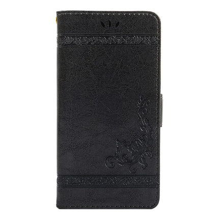 For Honor Magic7 Lite 5G / X9c 5G / X60 Pro 5G Leather Case Flower Imprint Wallet Phone Cover with Side Buckle