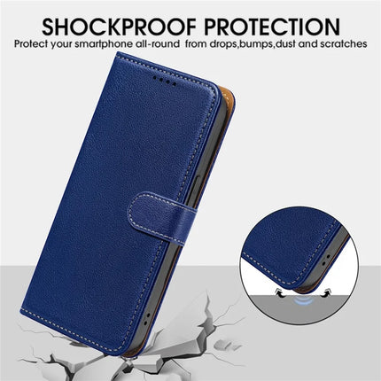 For Honor Magic7 Lite 5G / X9c 5G / X60 Pro 5G Leather Case Litchi Texture Wallet RFID Blocking Phone Cover