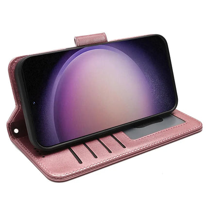 For Samsung Galaxy S23 Case Stand Card Holder Wallet Leather Phone Cover