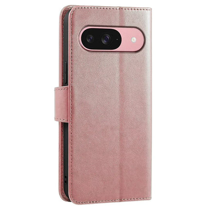 For Google Pixel 9 Pro / Pixel 9 Case Stand Card Holder Wallet Leather Phone Cover