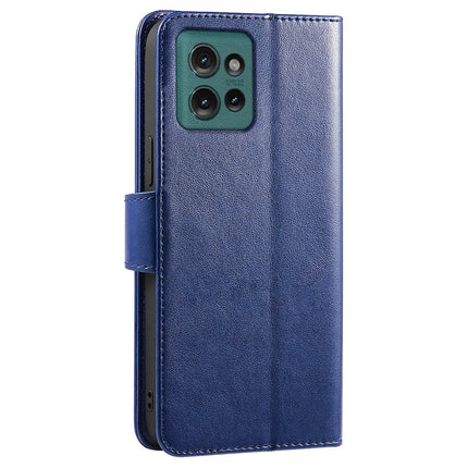 For Motorola Edge 50 Neo 5G / Moto S50 5G Case Stand Card Holder Wallet Leather Phone Cover