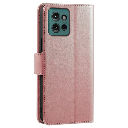 For Motorola Edge 50 Neo 5G / Moto S50 5G Case Stand Card Holder Wallet Leather Phone Cover