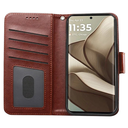 For Motorola Edge 50 Neo 5G / Moto S50 5G Case Stand Card Holder Wallet Leather Phone Cover