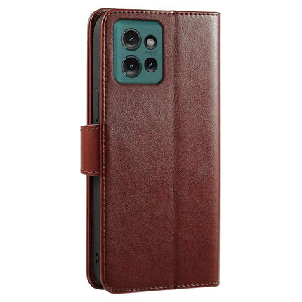 For Motorola Edge 50 Neo 5G / Moto S50 5G Case Stand Card Holder Wallet Leather Phone Cover